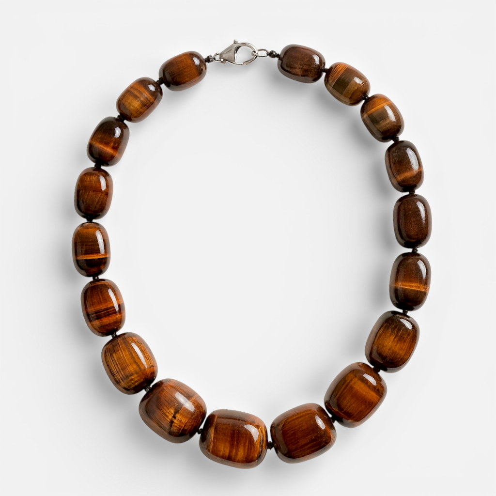 Essence Stone – Collier œil de tigre naturel
