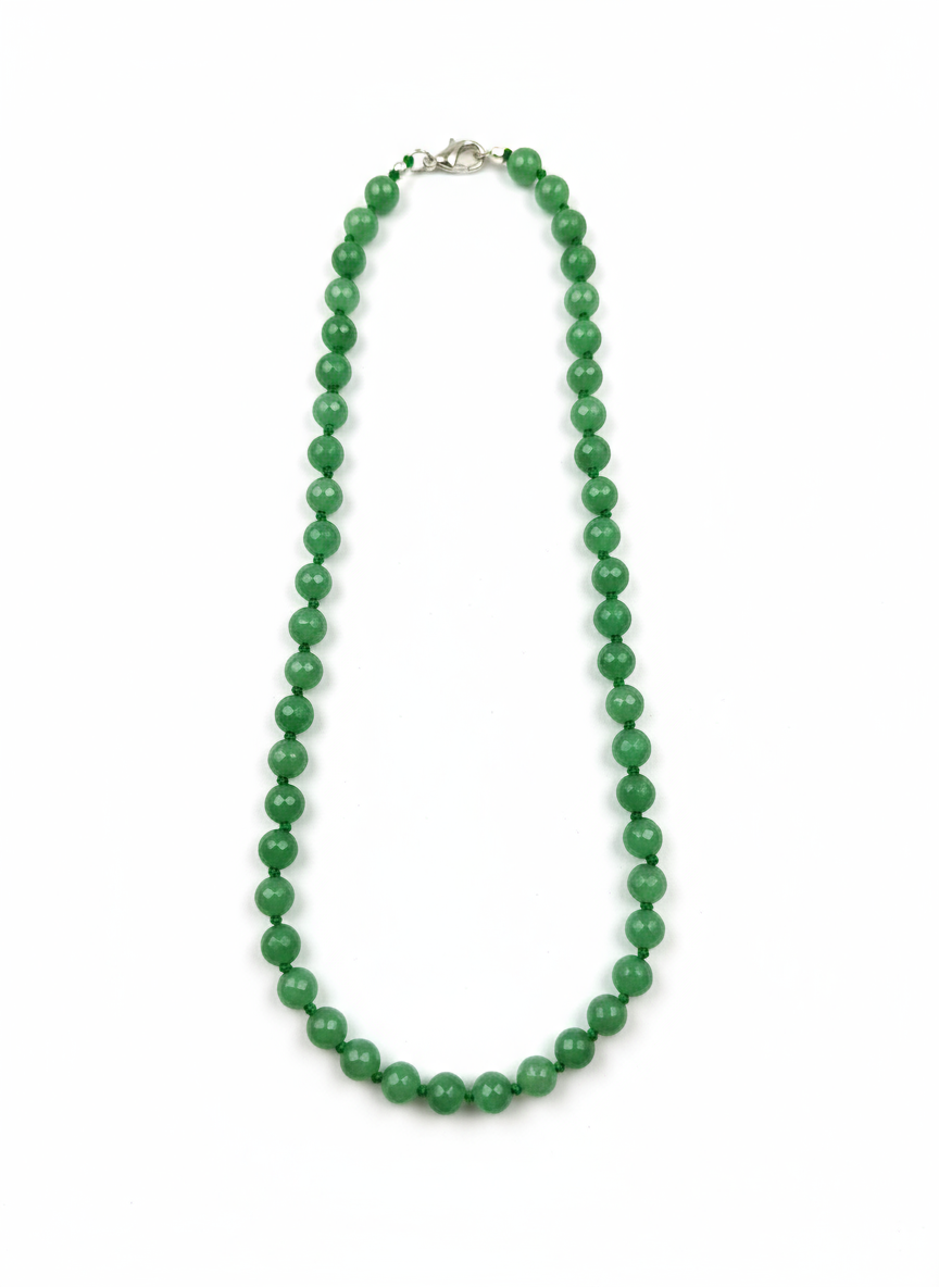 Collier en pierre naturelle aventurine