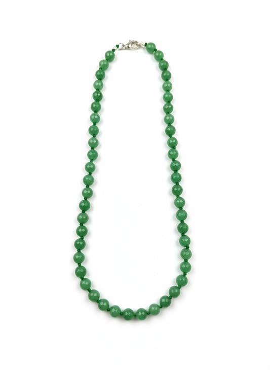 Collier en pierre naturelle aventurine