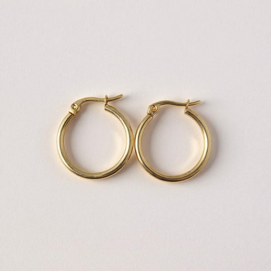 Créoles Classiques Or Fin