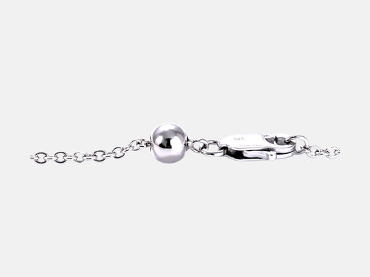 Luna Perla – Collier argent 925 rhodié & perles d’eau douce